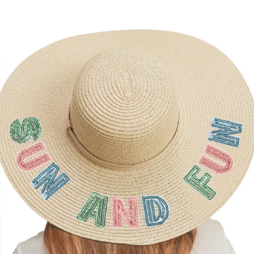 Simply Southern Beige Woven Hat